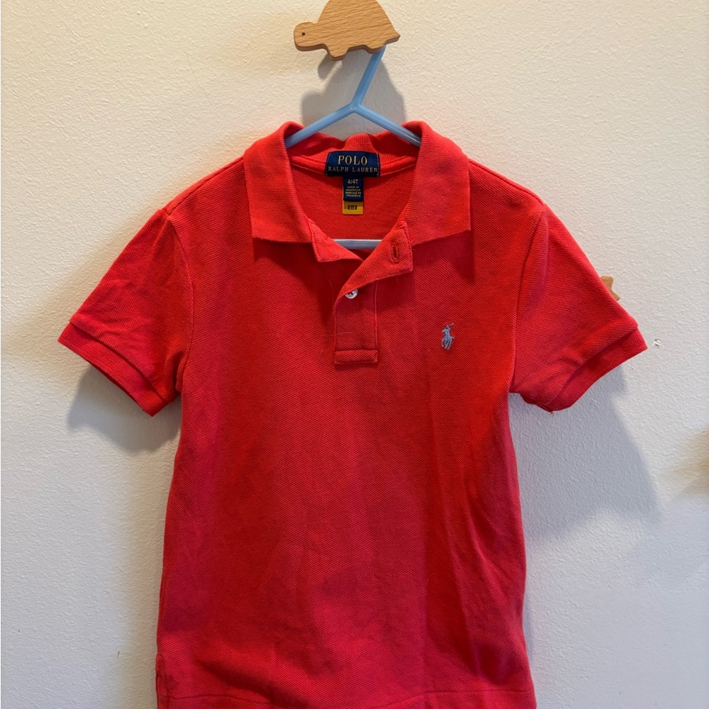 Polo by Ralph Lauren Kids Bright Red Polo Shirt